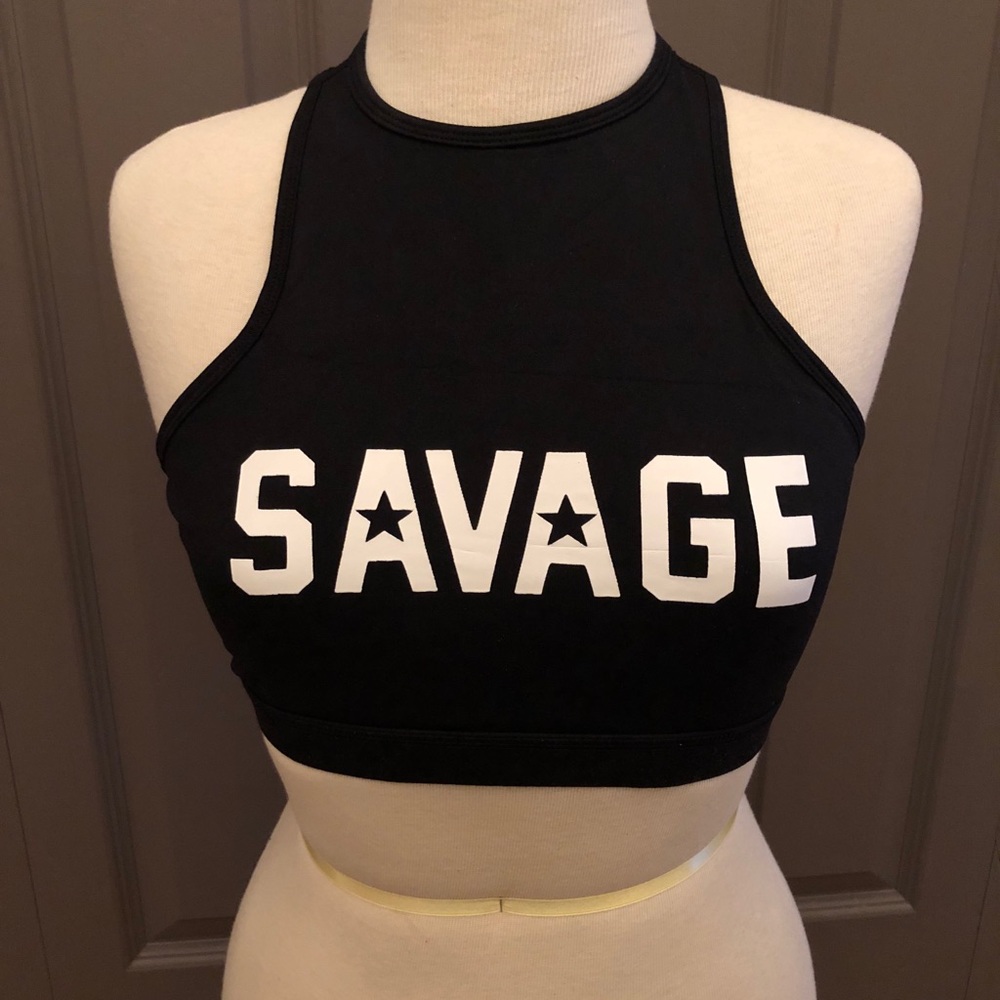Savage Barbell - HIGH NECK Sports bra
